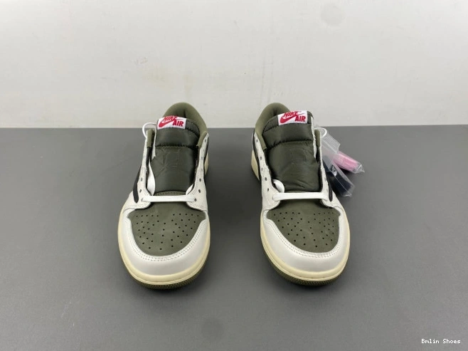 Bmlin Shoes OG TRAVIS X JORDAN AIR LOW SCOTT OLIVE DM7866-200 1 MEDIUM 0801